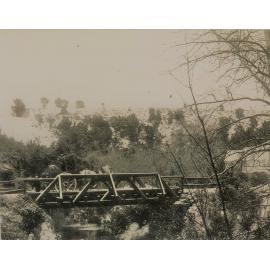 Outram Glen and Richardson Flour Mill and the Whare Creek Bridge c1890