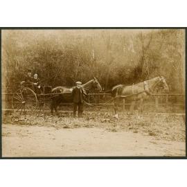 Mr J Allan of "The Holmes" East Taieri and the River