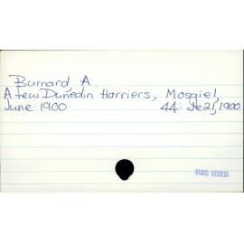 Burnard, A. 