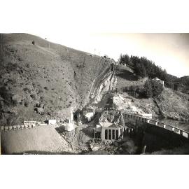 Waipori Dam No, 2 Supply Tunnel construction