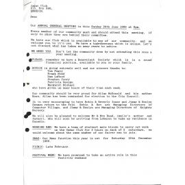 Cedars of Lebanon Newsletter 1986