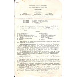 Lebanese Society of New Zealand Report 1950