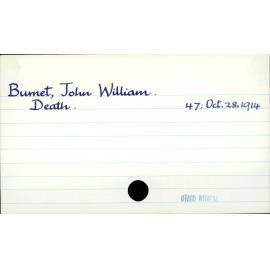 Burnet, John William