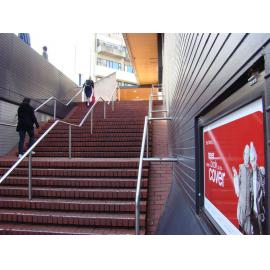 Painting of City Library exterior 2011