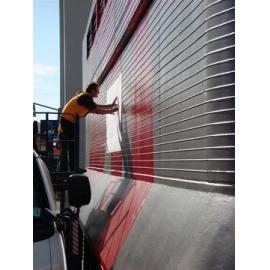 Painting of City Library exterior 2011