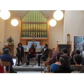 Behrouz Boochani and Professor Alison Phipps
