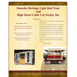 Cable Car Newsletter - October 2015