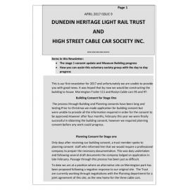 Cable Car Newsletter - April 2017