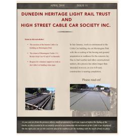 Cable Car Newsletter - April 2018
