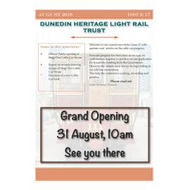 Cable Car Newsletter - August 2019