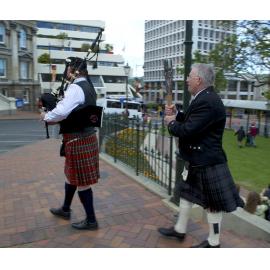 St Andrew's Day, Dunedin, NZ