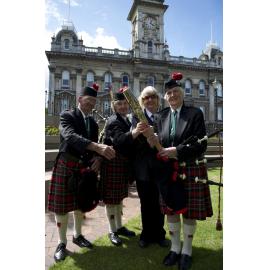 St Andrew's Day, Dunedin, NZ