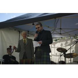 St Andrew's Day, Dunedin, NZ