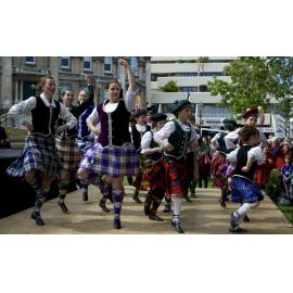 St Andrew's Day, Dunedin, NZ