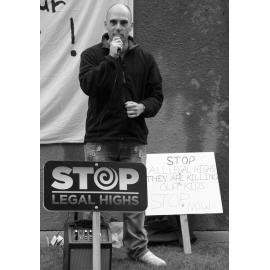 Dunedin protest against the sale of synthetic cannabis products