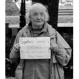 Dunedin protest against the sale of synthetic cannabis products