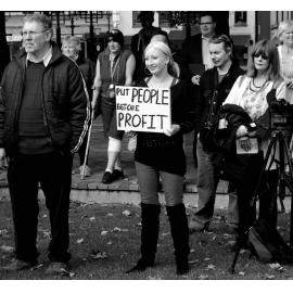 Dunedin protest against the sale of synthetic cannabis products