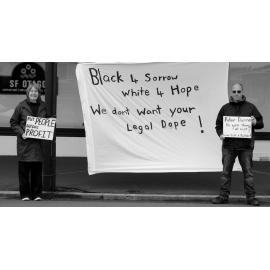 Protesting against "legal highs"