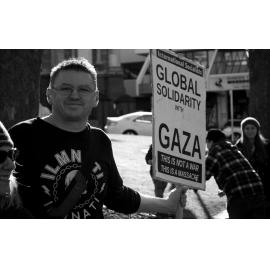 Global Solidarity with Gaza: Rally in Dunedin, NZ.