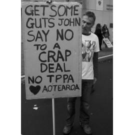 TPPA No Way Protest 2015
