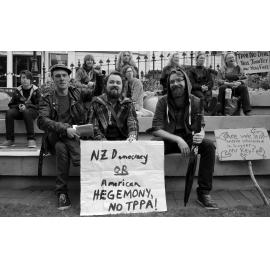 TPPA No Way Protest 2015