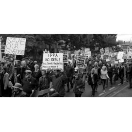 TPPA No Way Protest 2015