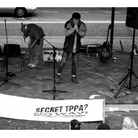 TPPA No Way Protest 2015