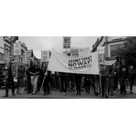 TPPA No Way Protest 2015