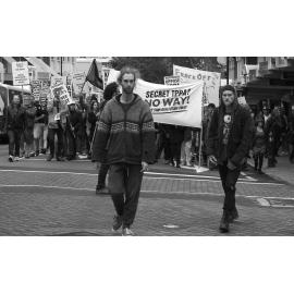 TPPA No Way Protest 2015