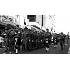New Zealand Scottish Regiment Military Parade