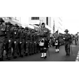 New Zealand Scottish Regiment Military Parade