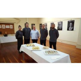  Just Essence Catering crew at The People of South Dunedin Photo Exhibition