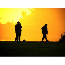 Golden Glow Silhouette Anderson's Bay