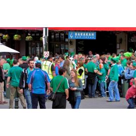 Italy vs Ireland Prematch party