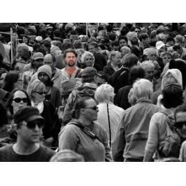 A face in the crowd