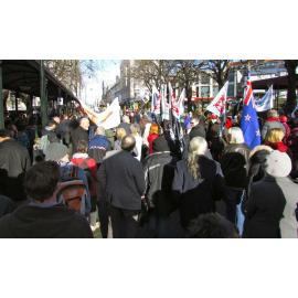 "Keep our Assets" Rally in Dunedin