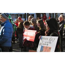 "Keep our Assets" Rally in Dunedin