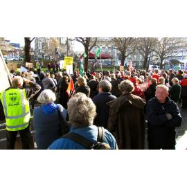 "Keep our Assets" Rally in Dunedin