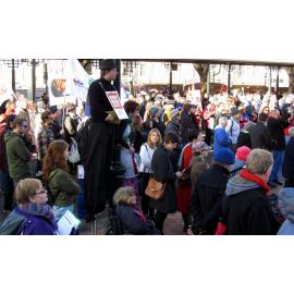 "Keep our Assets" Rally in Dunedin