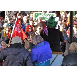"Keep our Assets" Rally in Dunedin