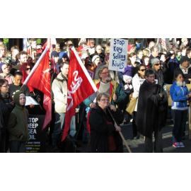 "Keep our Assets" Rally in Dunedin