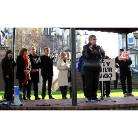 "Keep our Assets" Rally in Dunedin