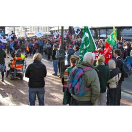 "Keep our Assets" Rally in Dunedin