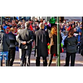 "Keep our Assets" Rally in Dunedin