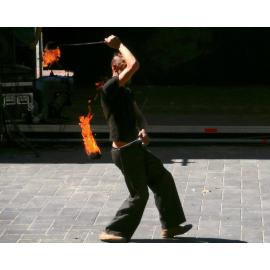 Fire Dancing in Dunedin