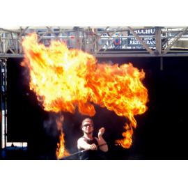 Fire Dancing in Dunedin
