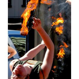 Fire Dancing in Dunedin
