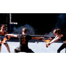 Fire Dancing in Dunedin