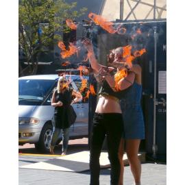 Fire Dancing in Dunedin