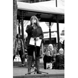 Dunedin protest against the GCSB + TICS bills